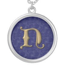 Letra antigua N (3) Joyerias Personalizadas