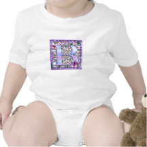 Letra B del monograma Camisetas