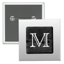 Letra impresa del modelo y del personalizado. Blan Pins