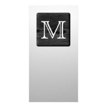 Letra impresa del modelo y del personalizado. Blan Tarjeta Personal
