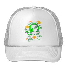 Letra P Gorro De Camionero
