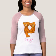 Letra P Initial~Custom Name~Shirt del alfabeto del Camisetas