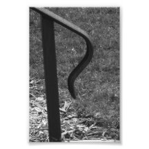 Letra R1 4x6 blanco y negro del alfabeto Impresiones Fotográficas