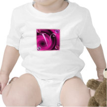 Letra V del monograma Camiseta