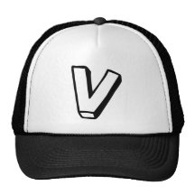 Letra V Gorras De Camionero