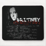 Letras del cristiano de Britney Alfombrillas De Raton