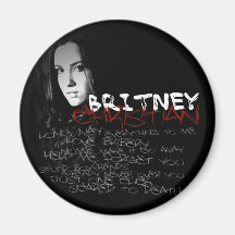 Letras del cristiano de Britney Imanes De Nevera