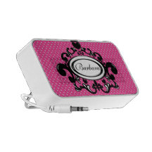 Letrero decorativo mini altavoz