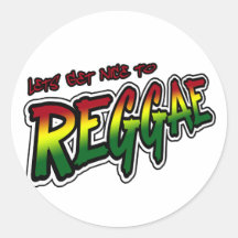 Lets consigue agradable a la música del reggae de  etiqueta
