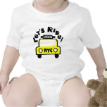 ¡Let'sRide! Con el taxi retro de NYC Camisetas