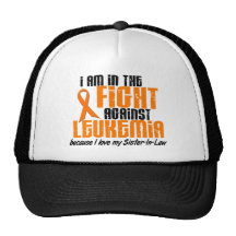 LEUCEMIA en la lucha para mi cuñada 1 Gorros Bordados