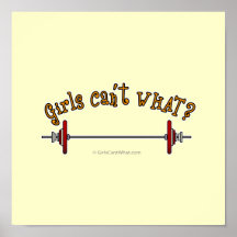 Levantamiento de pesas - Barbell Poster
