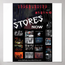 Levantamiento subterráneo en poster de las tiendas