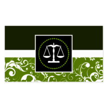 ley profesional: escalas de la justicia del damasc tarjeta de negocio