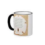 Leyenda de la taza del dólar de arena tazas