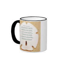Leyenda de la taza del dólar de arena