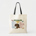 Leyes 4 de la propiedad del Dachshund Bolsas De Mano