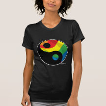 LGBT Ying Yang Camiseta