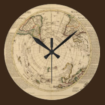L'Hemisphere meridional reloj de pared