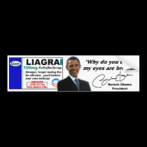 Liagra - Obama aprobados pegatinas de parachoque