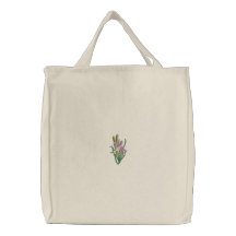 Libélula con el bolso bordado planta del cattail bolsas de mano bordadas