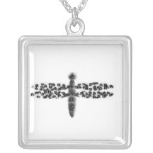 LIBÉLULA del CARBÓN DE LEÑA 3d Joyeria Personalizada