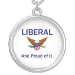 Liberal orgulloso de la CAMISETA Colgante Personalizado