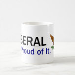 Liberal orgulloso de la CAMISETA Tazas De Café