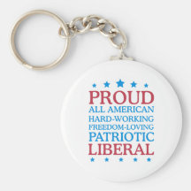 liberal orgulloso llavero
