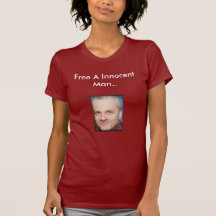 Libere a un hombre inocente. Camisa para mujer
