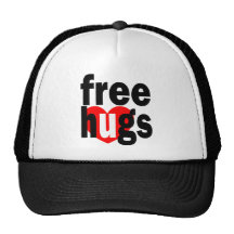 libere el corazón de los abrazos gorra
