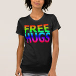 LIBERE la camiseta del arco iris de las mujeres de