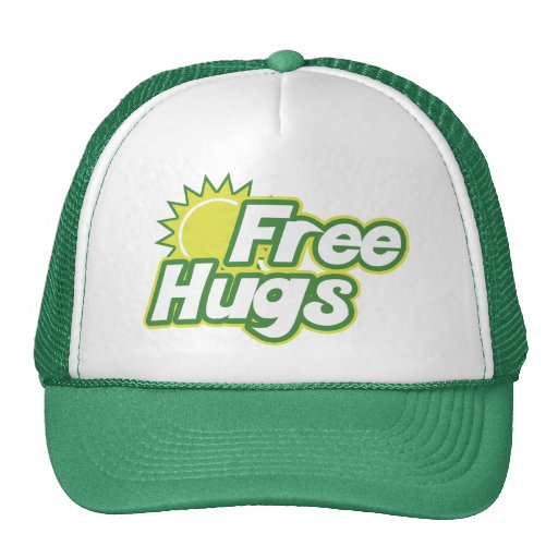 Libere la novedad de los abrazos gorros bordados