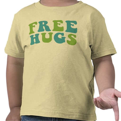 Libere los abrazos camisetas
