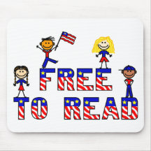Libere para leer a los niños Mousepad de w Alfombrilla De Raton