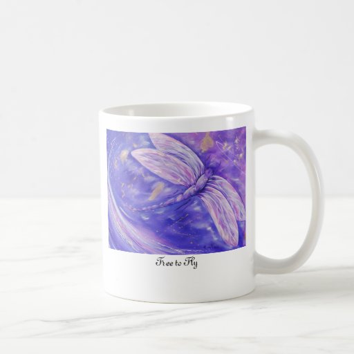 Libere para volar taza de café