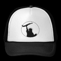 Libertad con la escopeta gorras