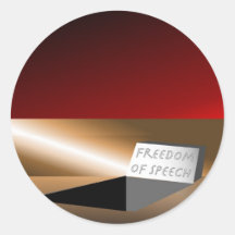 Libertad de expresión pegatina