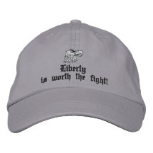 Libertad digno de luchar para gorra de béisbol