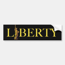 Libertad Etiqueta De Parachoque