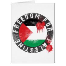 Libertad para Palestina Felicitacion