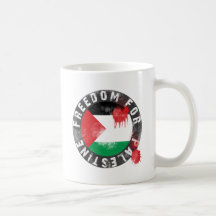 Libertad para Palestina Taza