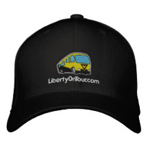 LibertyOnTour.com bordó el gorra Gorras Bordadas