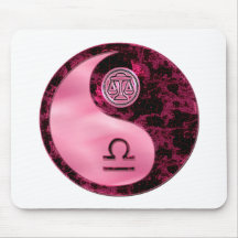 Libra Yin Yang Alfombrilla De Ratones