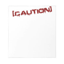 Libreta de la precaución libretas para notas