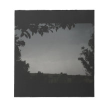 Libreta de la ventana de tormenta bloc de papel