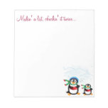 Libreta de los pingüinos de Caroling Libreta Para Notas