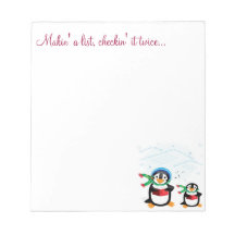 Libreta de los pingüinos de Caroling Libreta Para Notas