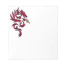 Libreta del arte del dragón del ANUNCIO Blocs