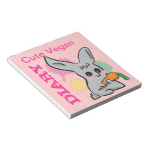 Libreta linda del diario del rosa del conejito del libretas para notas